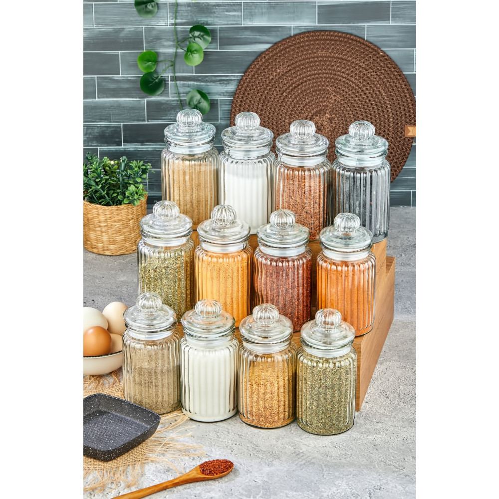 King Mop Vintage 12li Vakumlu Kapak Baharatlık Seti Baharat Setleri & Baharatlıklar Fiyatı