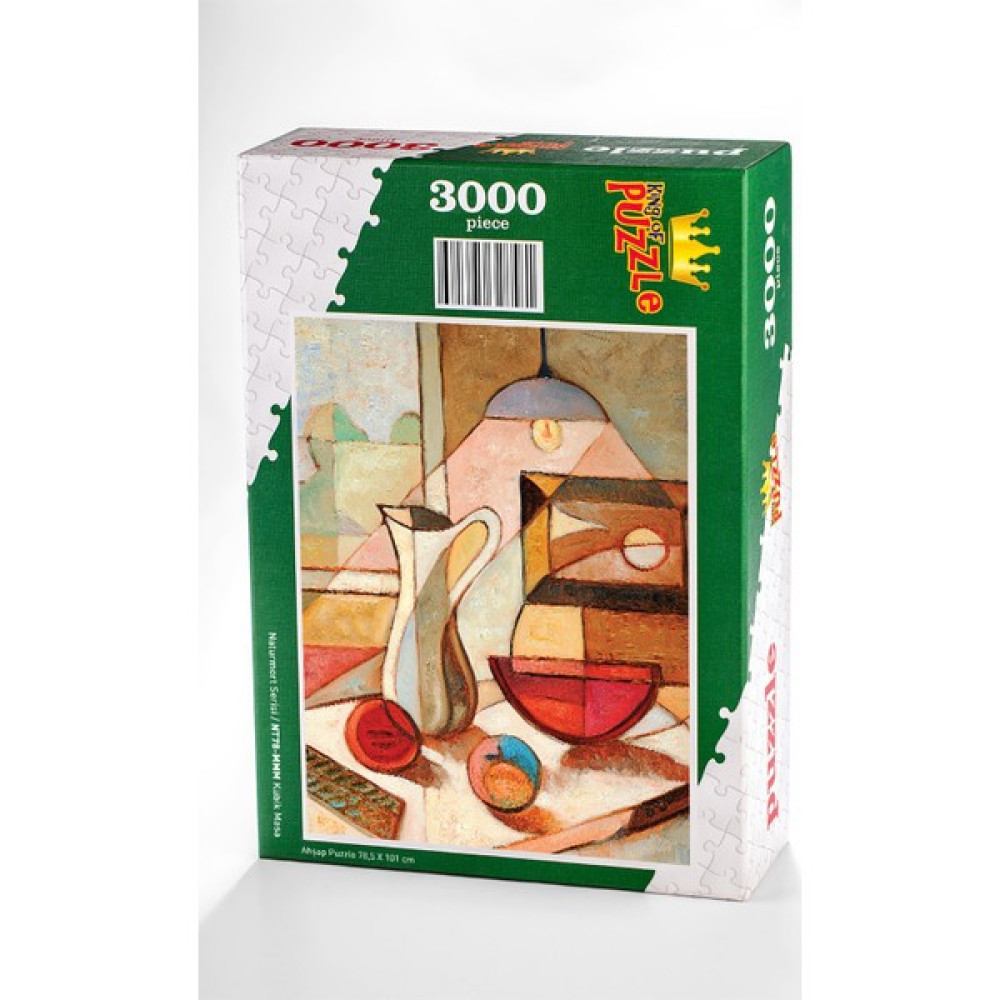 King Of Puzzle Kübik Masa Ahşap Puzzle 3000 Parça (Nt78-Mmm) Puzzle & Aksesuarları Fiyatı
