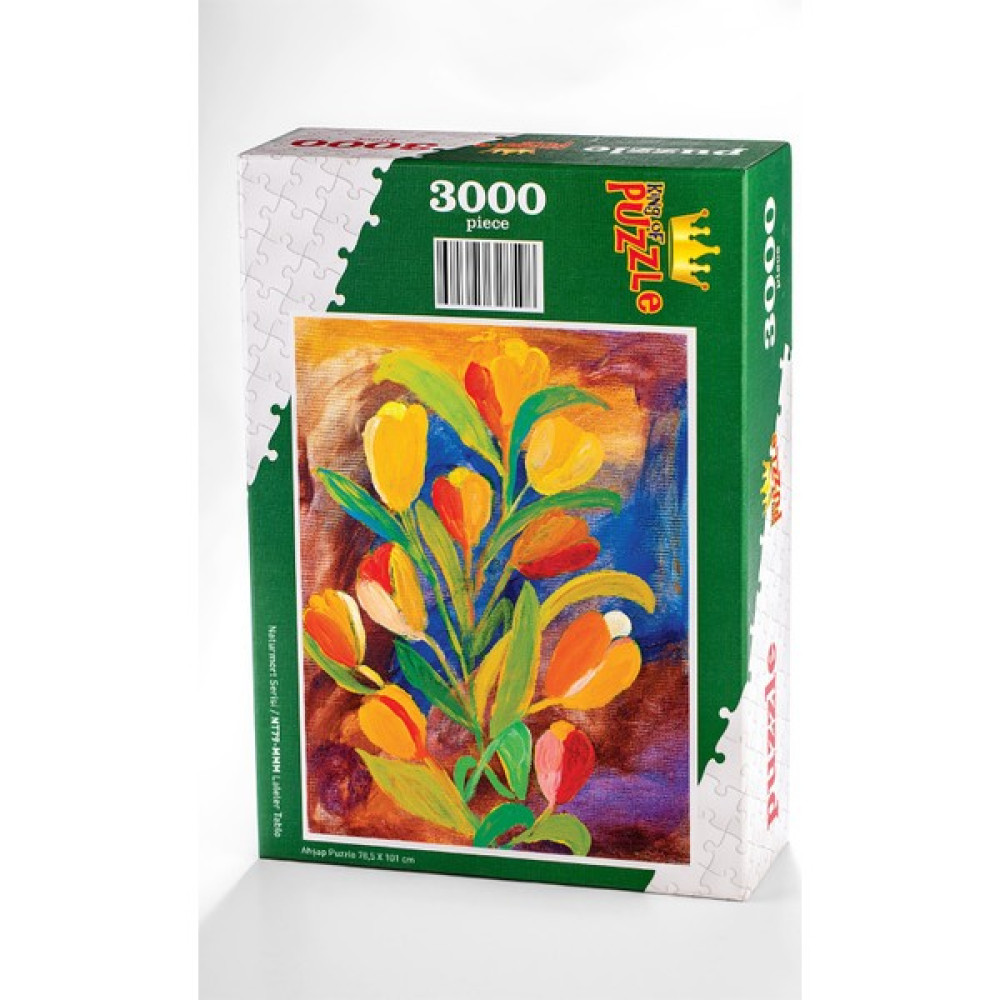 King Of Puzzle Laleler Tablo Ahşap Puzzle 3000 Parça (Nt79-Mmm) Oto Boyaları Fiyatı