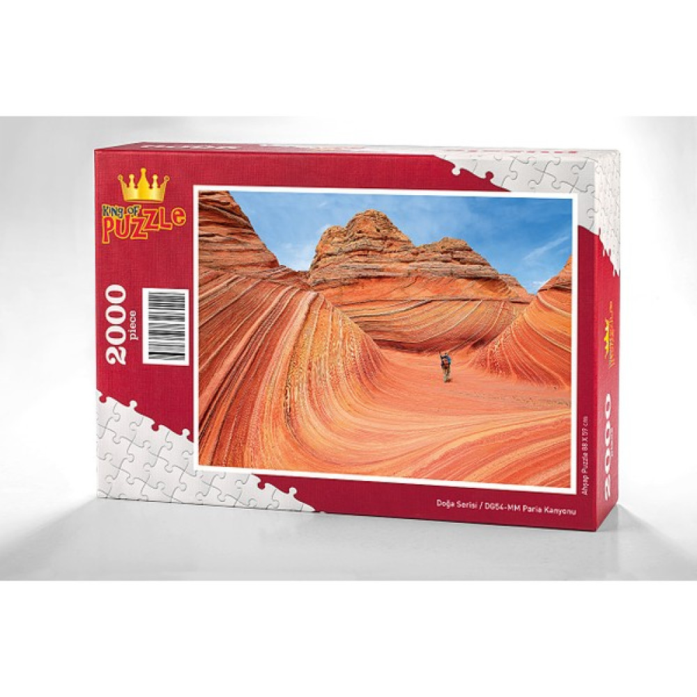 King Of Puzzle Paria Kanyonu Ahşap Puzzle 2000 Parça (DG54-MM) Puzzle & Aksesuarları Fiyatı