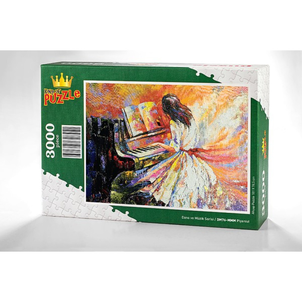 King Of Puzzle Piyanist Ahşap Puzzle 3000 Parça (Dm76-Mmm Oto Boyaları Fiyatı