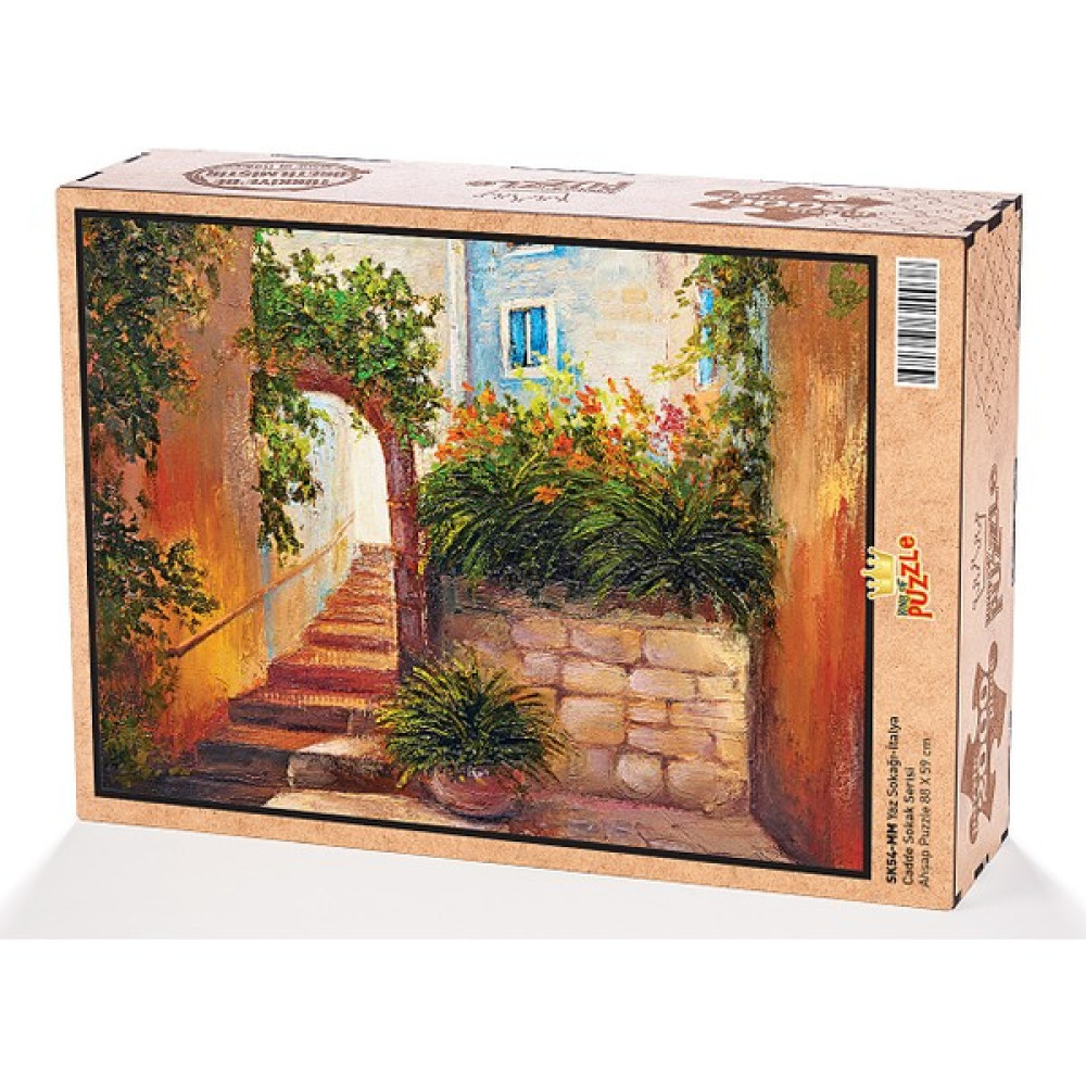 King of Puzzle Yaz Sokağı Italya Ahşap Puzzle 2000 Parça Puzzle & Aksesuarları Fiyatı