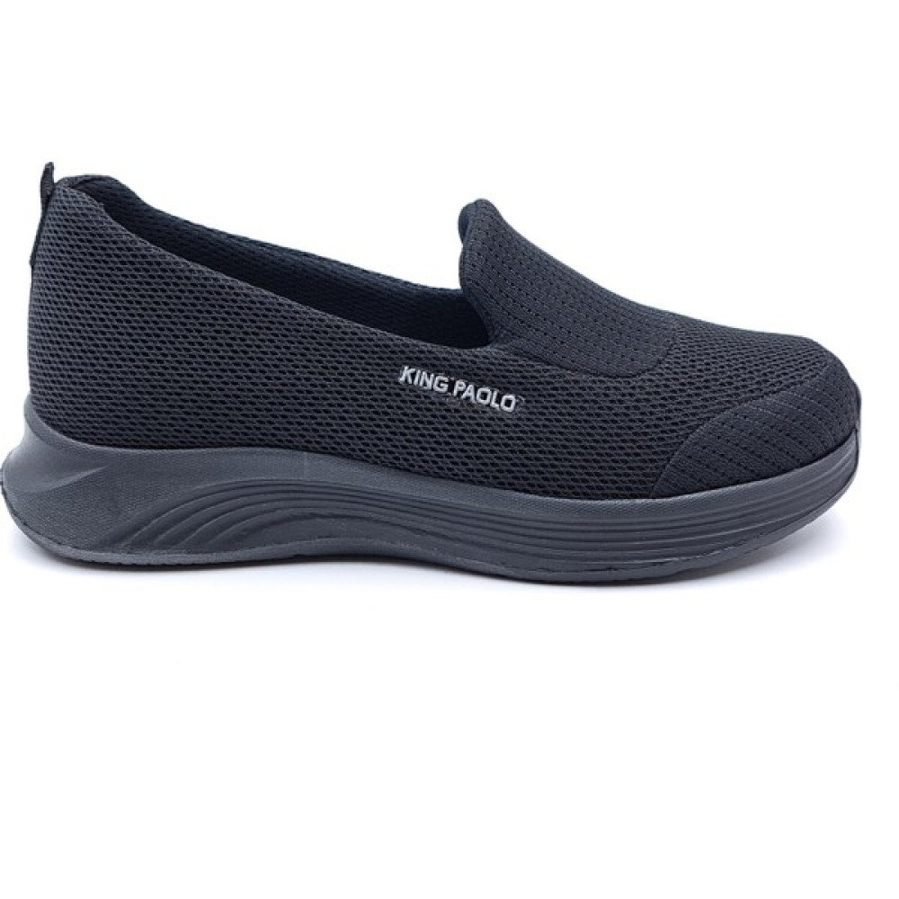 King Paolo K5182 Memory Foam Taraklı Ayak Kadın Siyah Yazlık Tekstil Konfor Ayakkabı Kadın Günlük Ayakkabıları Fiyatı