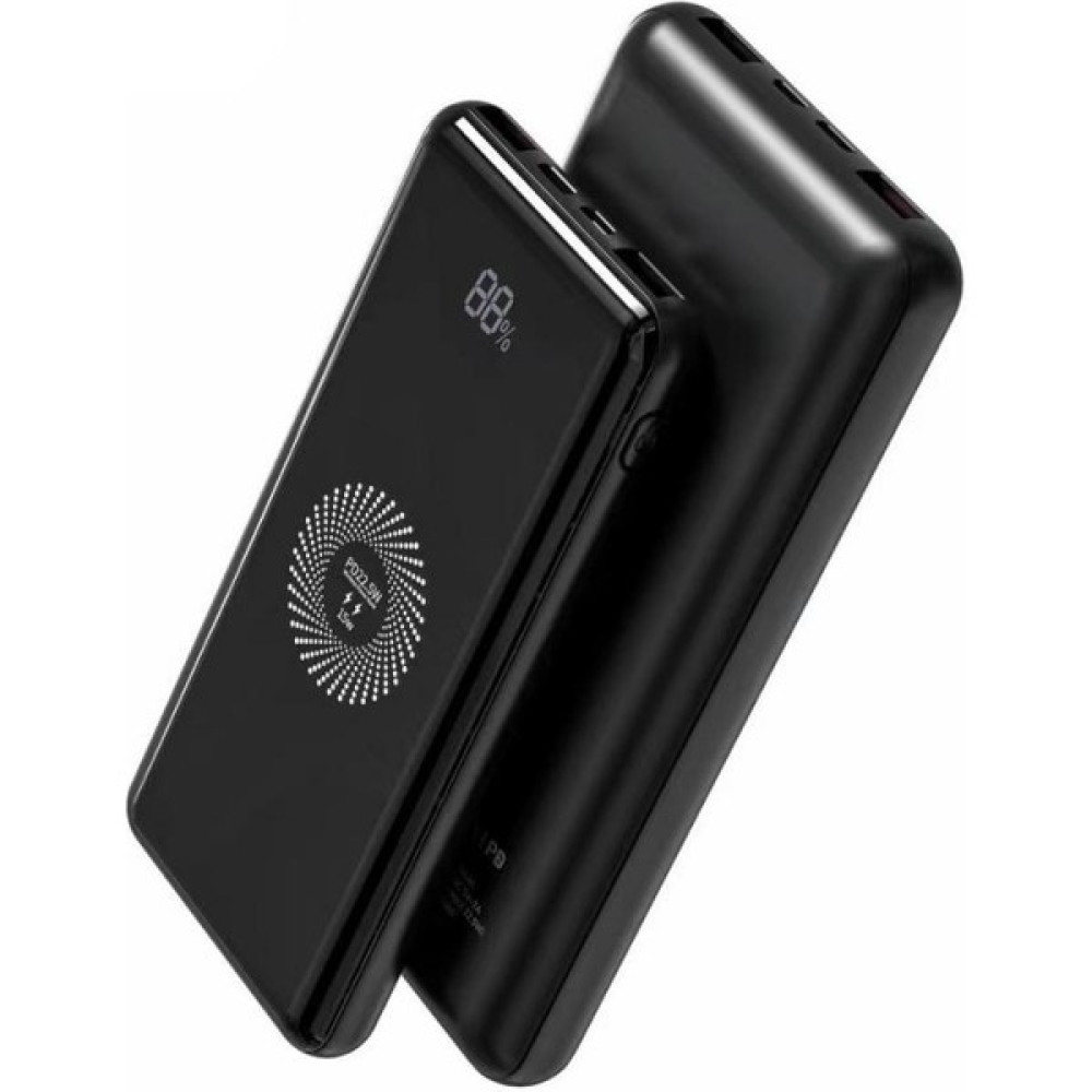 King Power 10.000 Mah Wireless Yüksek Hızlı Taşınabilir Şarj Cihazı Wp-15 - Siyah Taşınabilir Şarj Cihazı - Powerbank Fiyatı