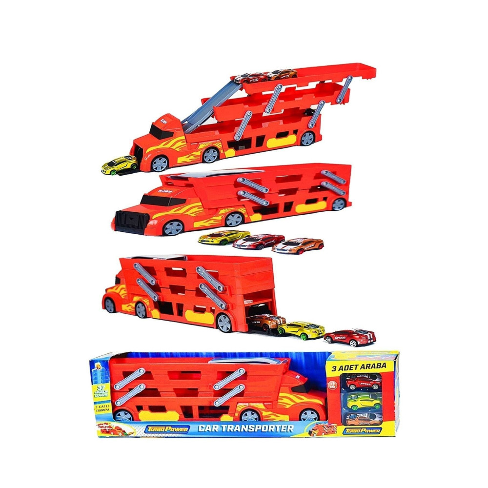 King Toys 3 Arabalı Taşıyıcı Tır Oyuncak Arabalar Fiyatı