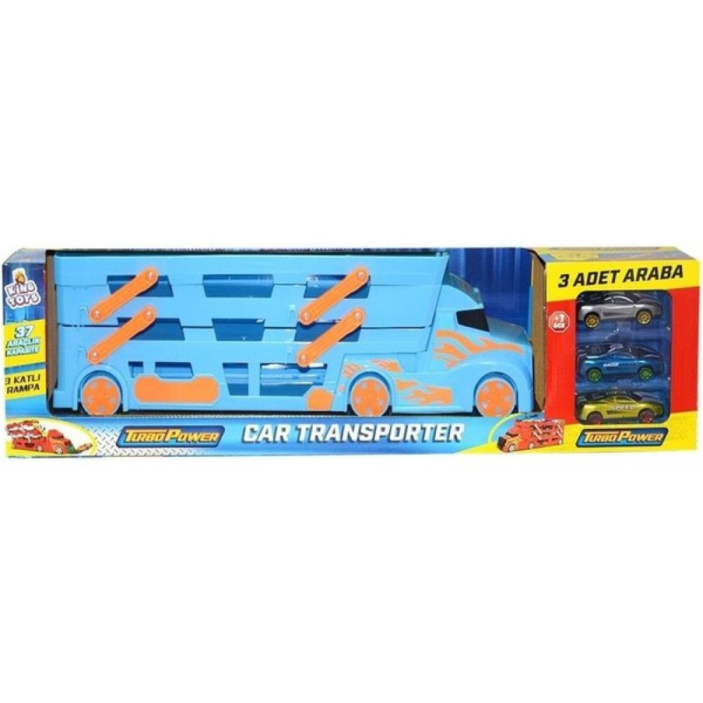 King Toys 3 Katlı Sürat Pistli Tır 3 Arabalı Çocuklar Için Garaj Otopark Yarış Pisti Eğitici Oyun Se Bebek Oyuncakları Fiyatı