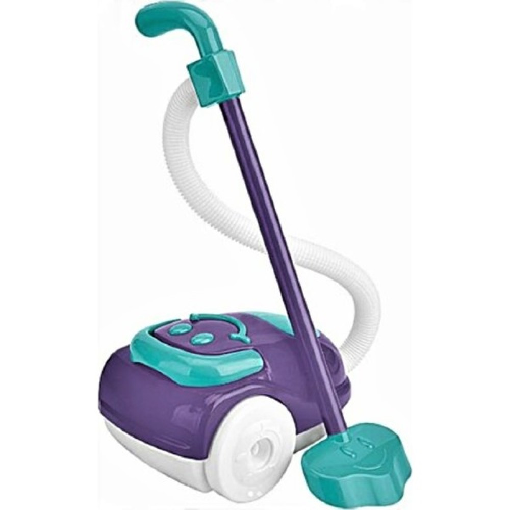 King Toys Çocuklar Için Oyuncak Sevimli Elektrik Süpürgesi Mavi-Mor Renk - Mor Oyuncak Fiyatı