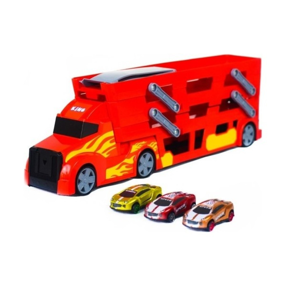 King Toys Dzc Kuzenler Avm 3 Katlı Büyük Rampalı Tır Kamyon Oyuncak Oyuncak Araç Fiyatı