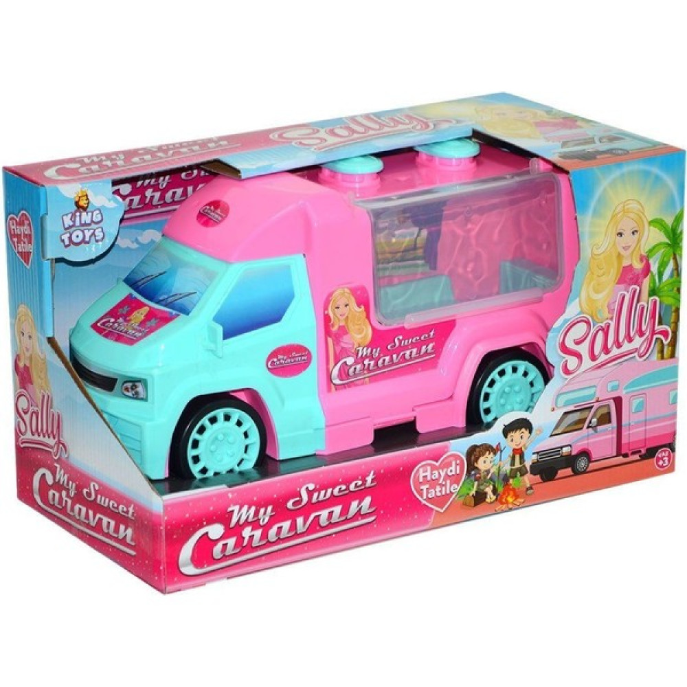 King Toys ENG-1056 Sally'nin Sevimli Karavan -Kingtoys Oyuncak Araç Fiyatı