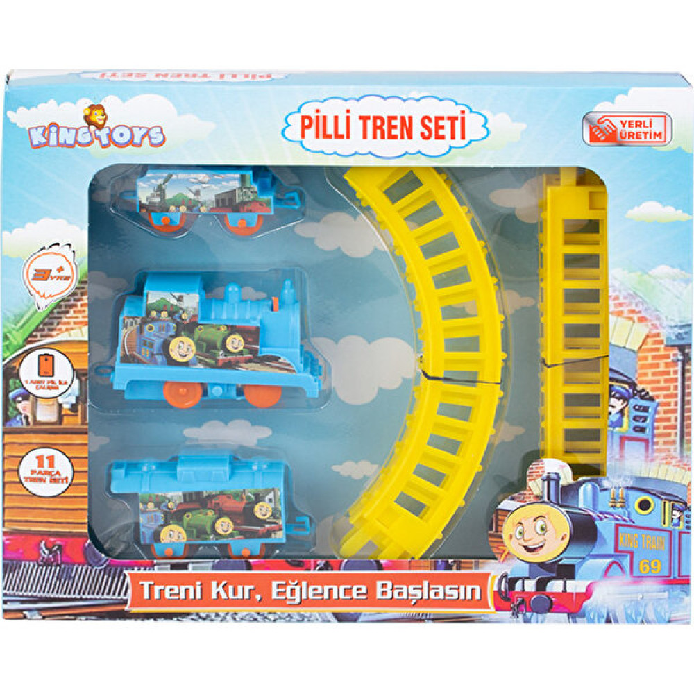 King Toys Kingtoys Oyuncak Pilli Tren Seti KT1069 Oyuncak Araç Fiyatı
