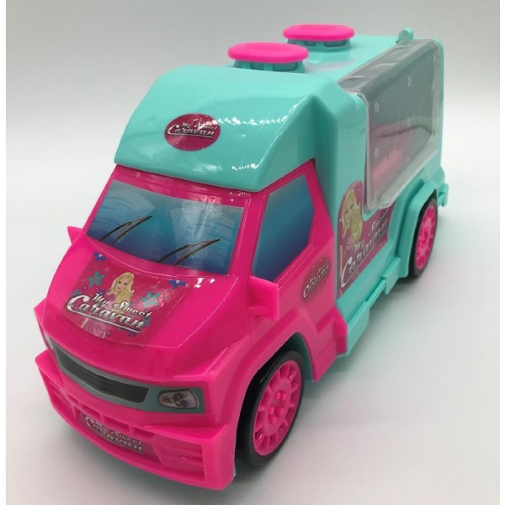 King Toys My Sweet Caravan Sally'nin Karavanı ENG-1056 - Pembe Oyuncak Araç Fiyatı