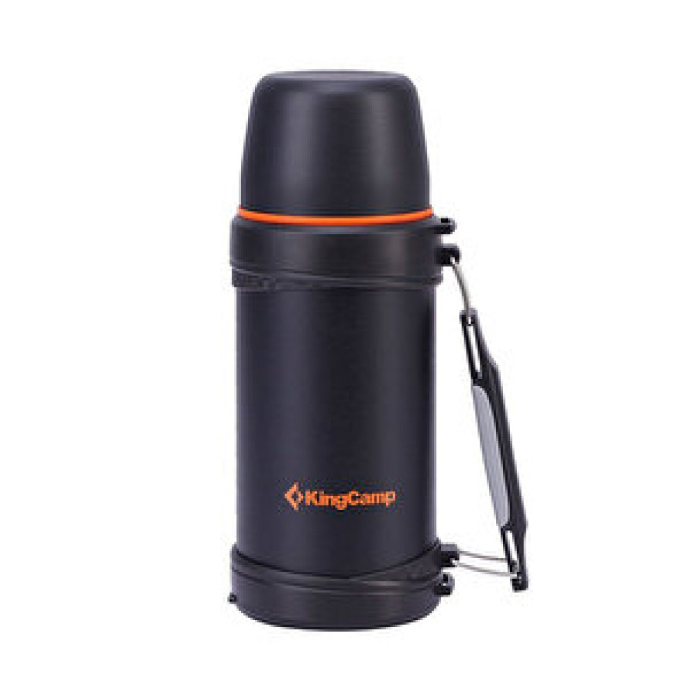 Kingcamp 750 ml Vacuum Siyah Termos Termos Fiyatı
