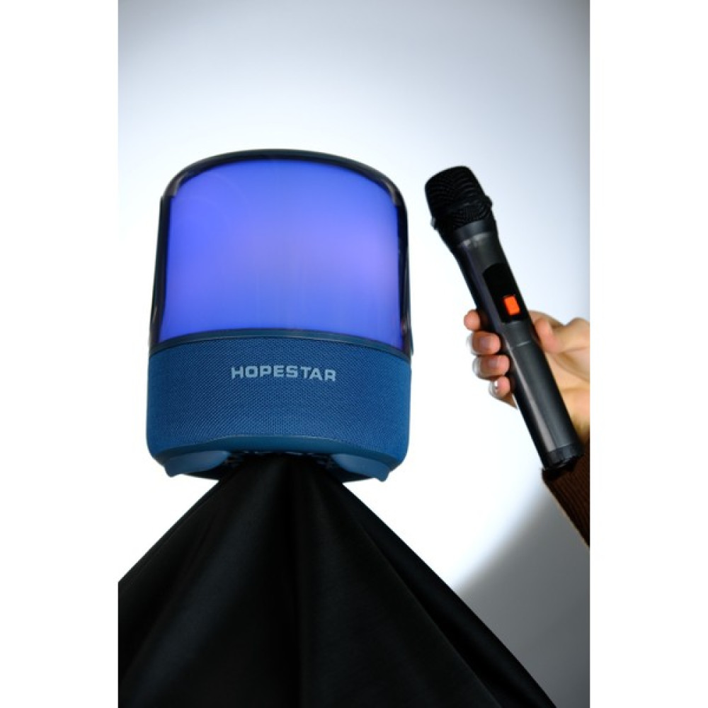 Kinger 60W - 7 Farklı 360° LED Işık - Ev Sinema Ses Sistemi ve Karaoke Mikrofonlu Bluetooth Hoparlör Bluetooth Hoparlör Fiyatı