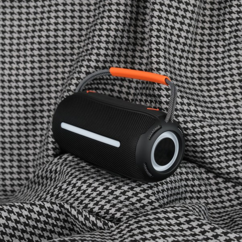 Kinger Boombox Yüksek Ses Bluetooth Hoparlör Çift Bass Suya ve Toza Dayanıklı - Siyah Bluetooth Hoparlör Fiyatı