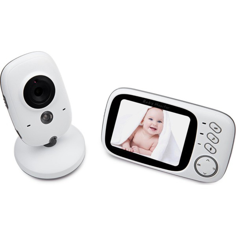 Kingfit Vb603 Baby Monitor - Gece Görüşlü Oda Sıcaklığı Kontrollü Bebek Video Kamerası Bebek Kamerası Fiyatı