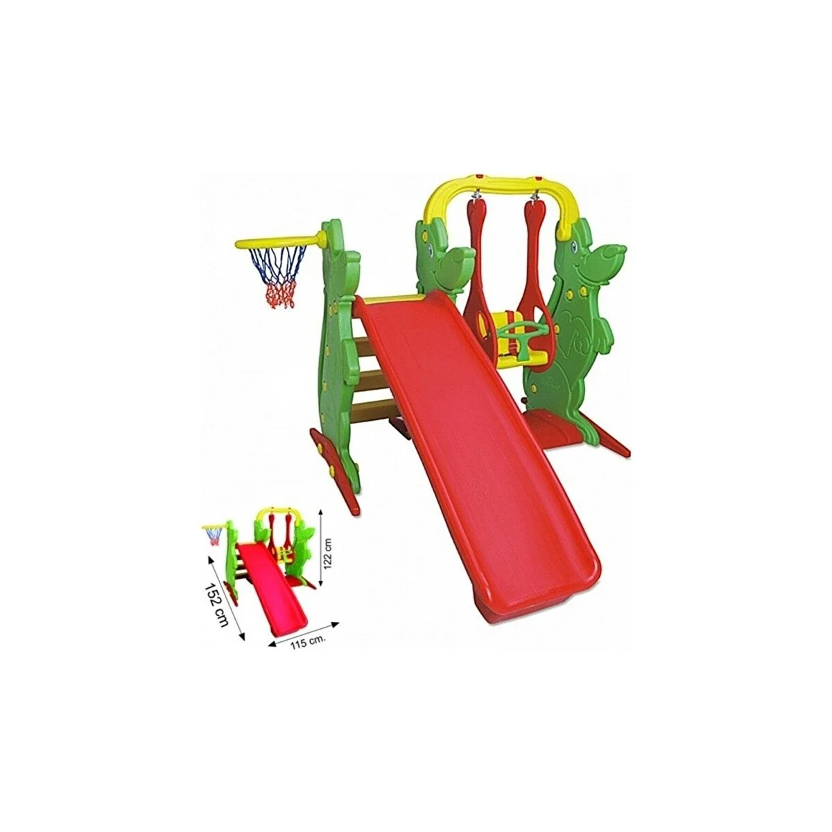 KingKids Kaydırak Salıncak Set - Ks9060a Diğer Fiyatı