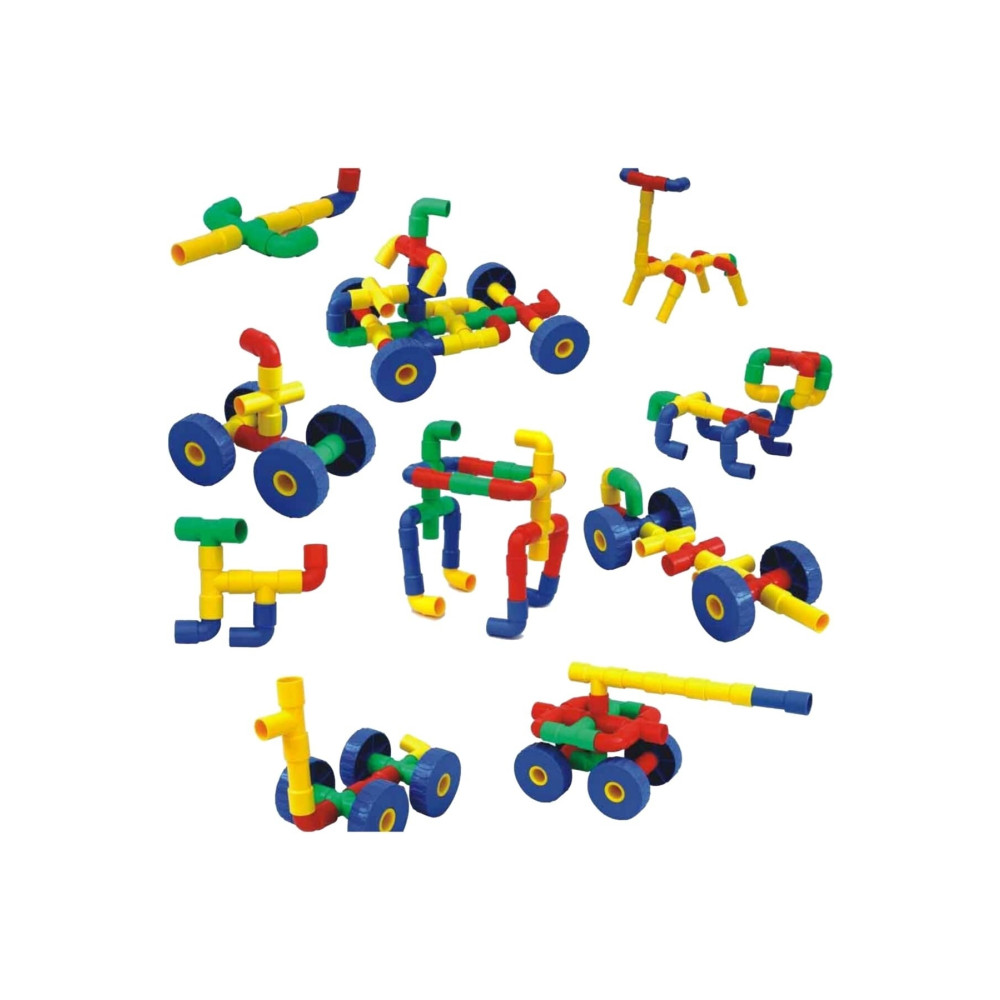 KingKids King Kids Tekerlekli Boru Lego 72 Parça Çantalı Legolar ( Yapım Oyuncakları ) Fiyatı