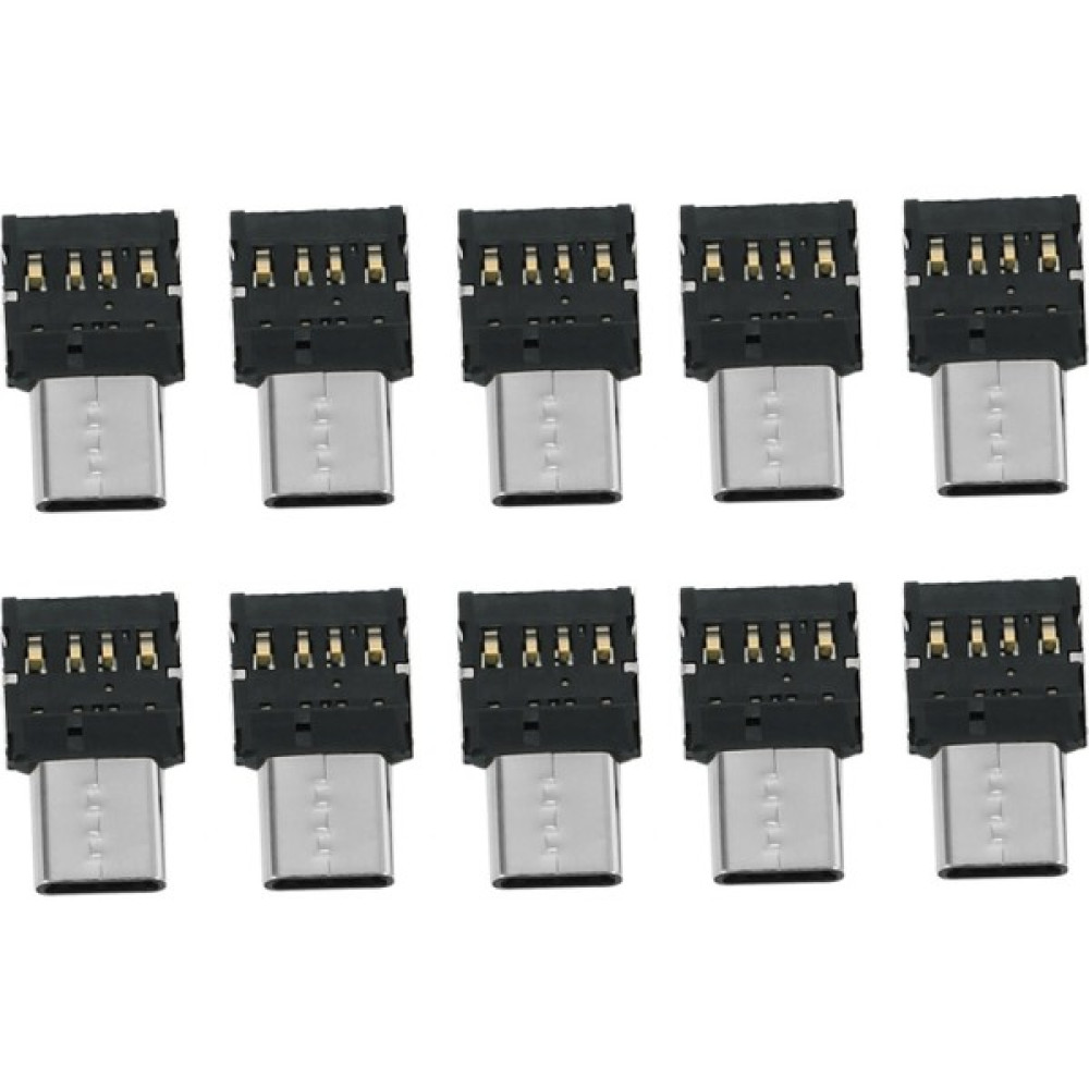 KingKuee 10 Adet Ultra Mini Type-C Usb-C - Cep Telefonu ve USB Kablosu ve Flash Disk Için USB 2.0 Otg Adaptörü (Yurt Dışından) Oto Boyaları Fiyatı