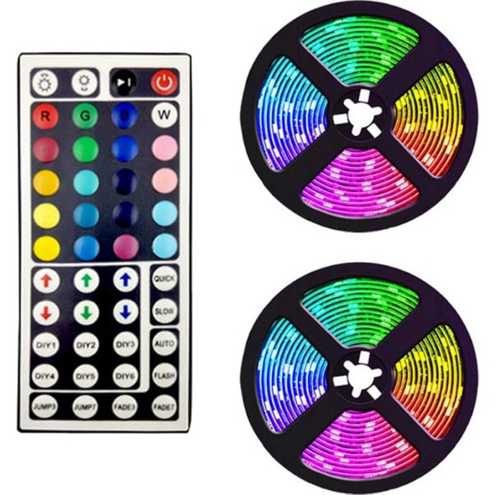 KingKuee 10M Su Geçirmez LED Şerit Işıklar 44 Tuşlu Denetleyici Esnek Renk Değiştirme Rgb Işık Şeritleri Ab Tak (Yurt Dışından) Oto Boyaları Fiyatı