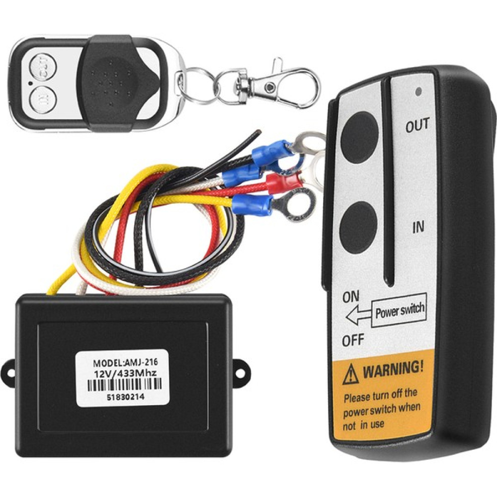 KingKuee Kamyon Atv Uyar Ramsey Için 12V 12VOLT 50FT Vinç Kablosuz Uzaktan Kumanda Seti (Yurt Dışından) - Renkli TV Aksesuarları Fiyatı