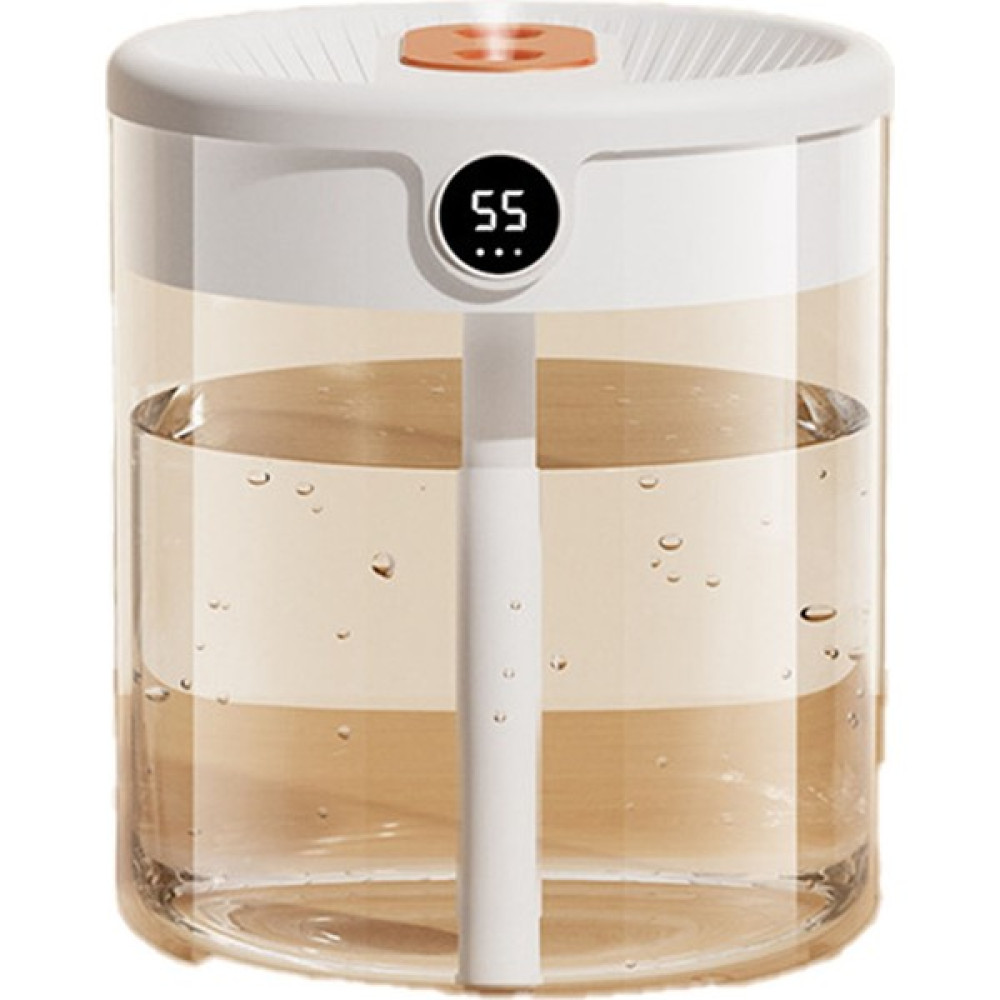 KingKuee Nemlendirici H2O Hava Nemlendirici 2l Kapasiteli Çift Nozul, LCD Nem Göstergeli Uçucu Yağ Difüzörü Taşınabilir Usb, Beyaz (Yurt Dışından) Hava Temizleme - Nemlendirme Cihazları Fiyatı