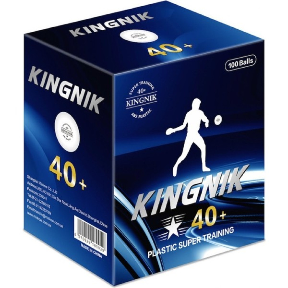 Kıngnık 40+ Abs Plastik Antrenman Topu - 100 Adet/kutu - Beyaz Oto Boyaları Fiyatı