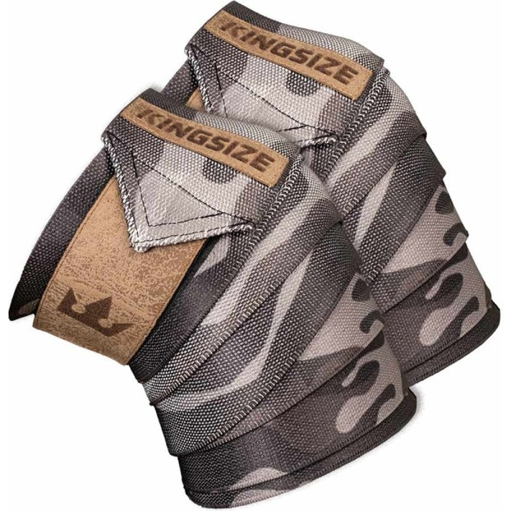 Kingsize Heavy Duty Knee Wraps Kamuflaj Fitness Kondisyon Aksesuarları Fiyatı