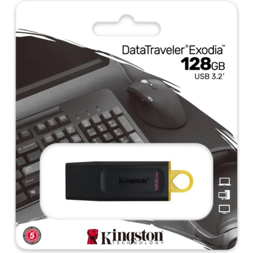 Kingston 128GB Usb3.2 Gen1 DTX/128GB Exodia Kıngston Flash Bellekler Fiyatı