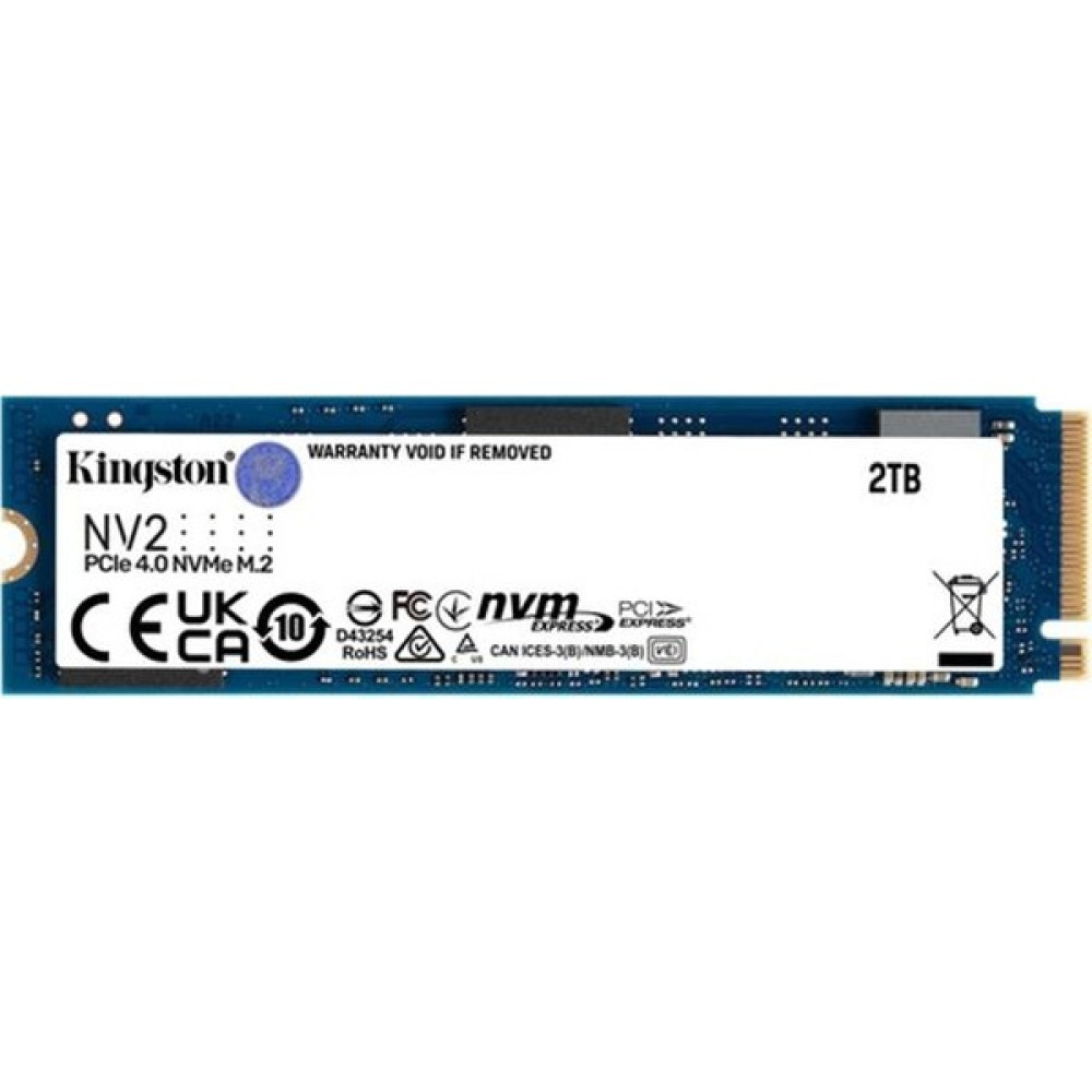 Kingston 2 Tb Kıngston Nv2 M.2 2280 Pcıe 4.0 Nvme SNV2S/2000G SSD / Solid State Drive Fiyatı