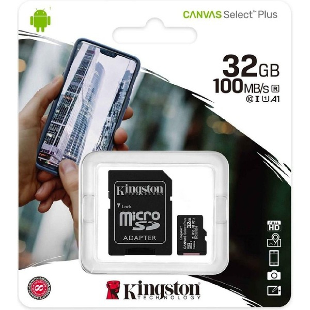 Kingston 32 GB Kıngston Mıcro Sd 100MBS SDCS2/32GB Hafıza Kartları Fiyatı