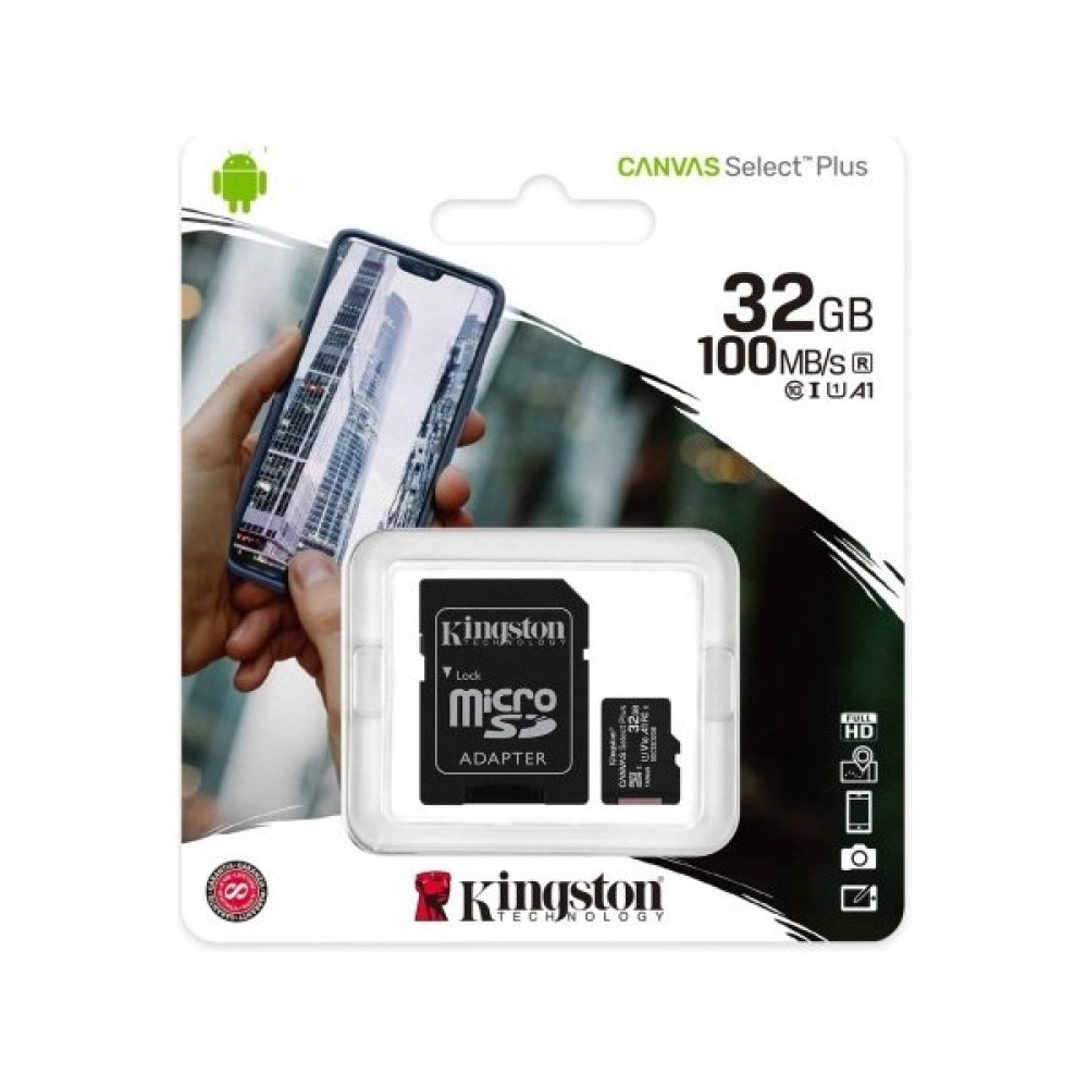Kingston 32GB Micro Sdhc Canvas 100MB/S SDCS2/32GB Hafıza Kartları Fiyatı