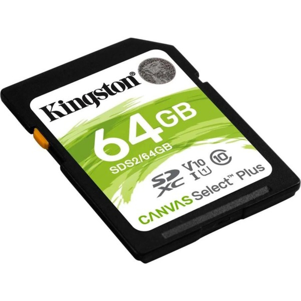 Kingston 64GB Sdxc Canvas Select Plus 100R C10 Uhs-I U1 V10 Hafıza Kartı Hafıza Kartları Fiyatı