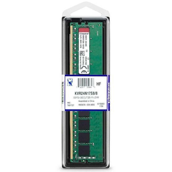 Kingston 8GB 2400MHz DDR4 KVR24N17S8/8 RAM Bellek