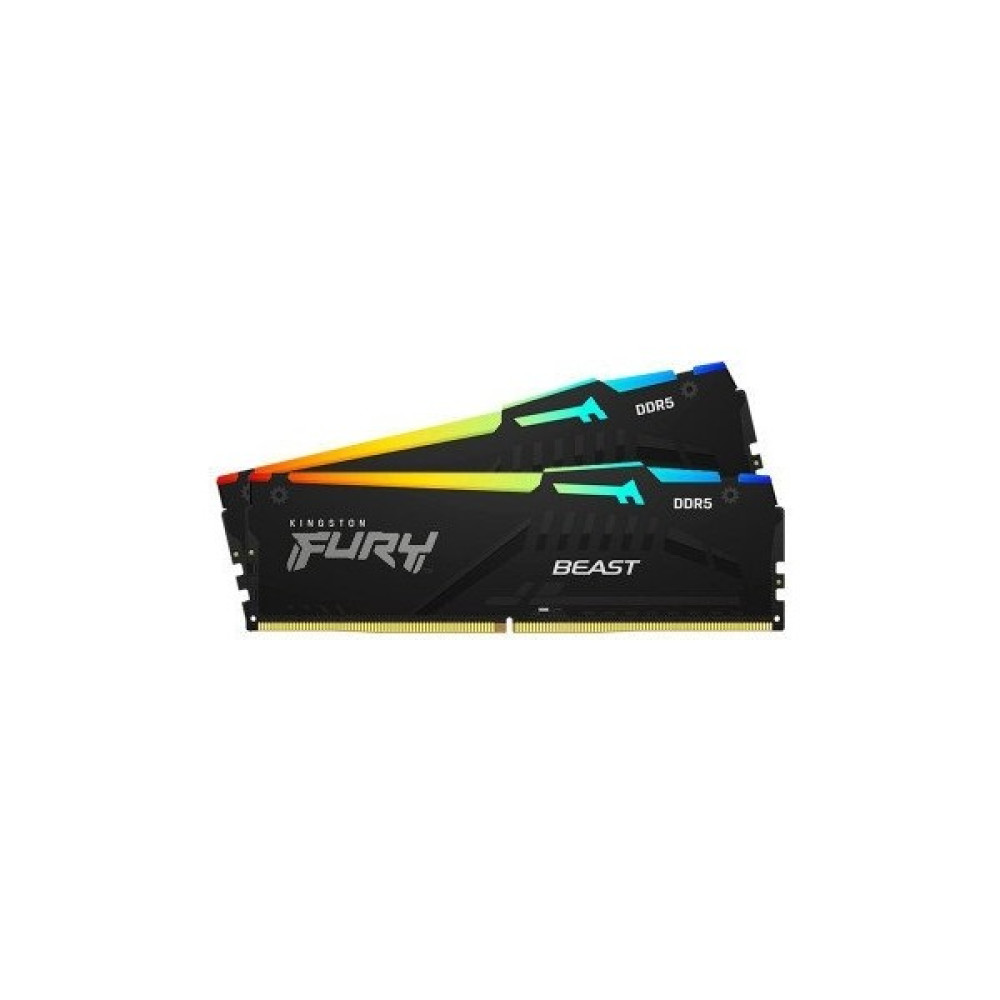Kingston FURY Beast RGB 32GB DDR5 5200MHz CL40 Performans Rami Kit (2x16GB) RAM Bellekler Fiyatı