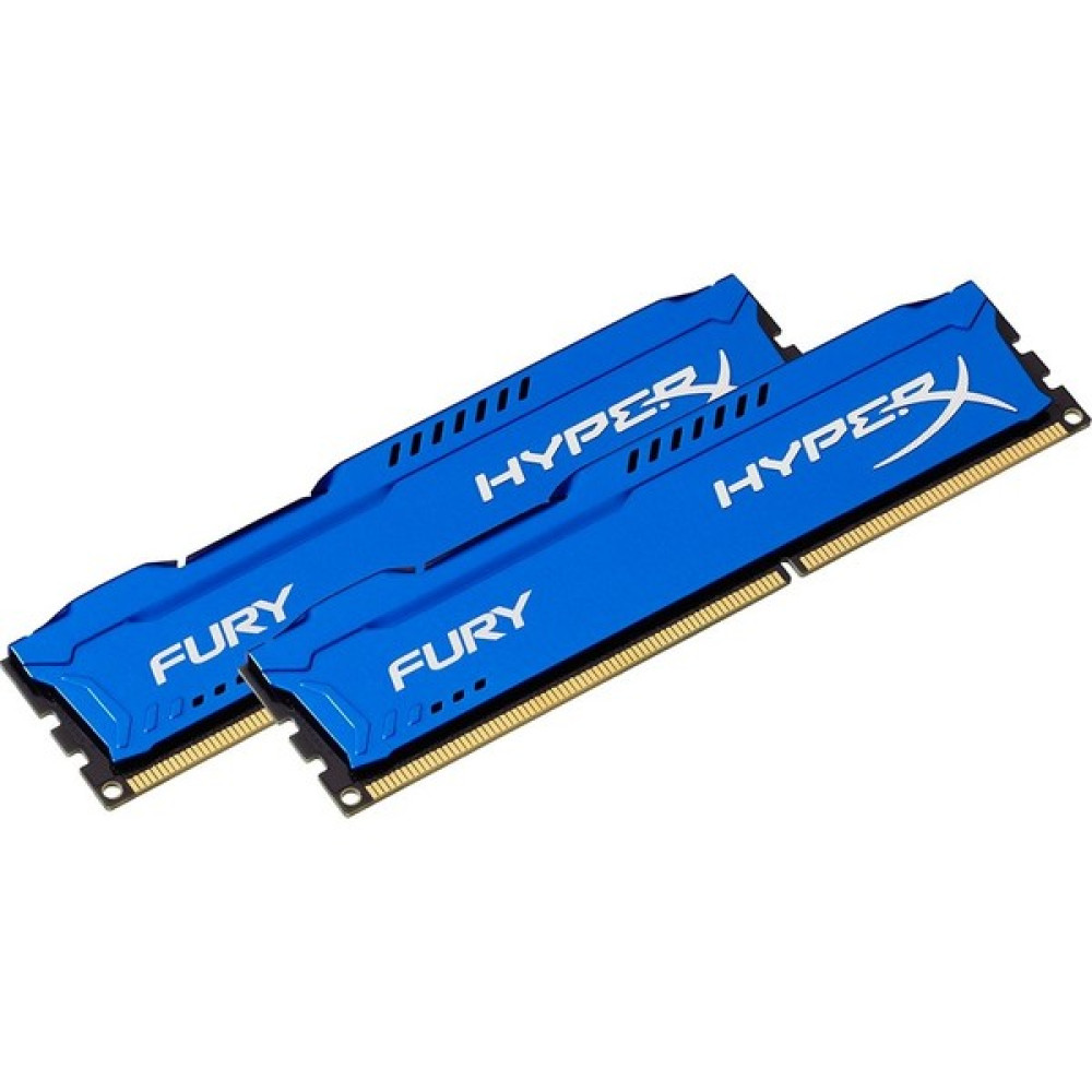 Kingston Hyperx Fury Blue 16GB (2X8GB)1600MHZ Ddr3 Ram (HX316C10F/8) 2'li Set RAM Bellekler Fiyatı