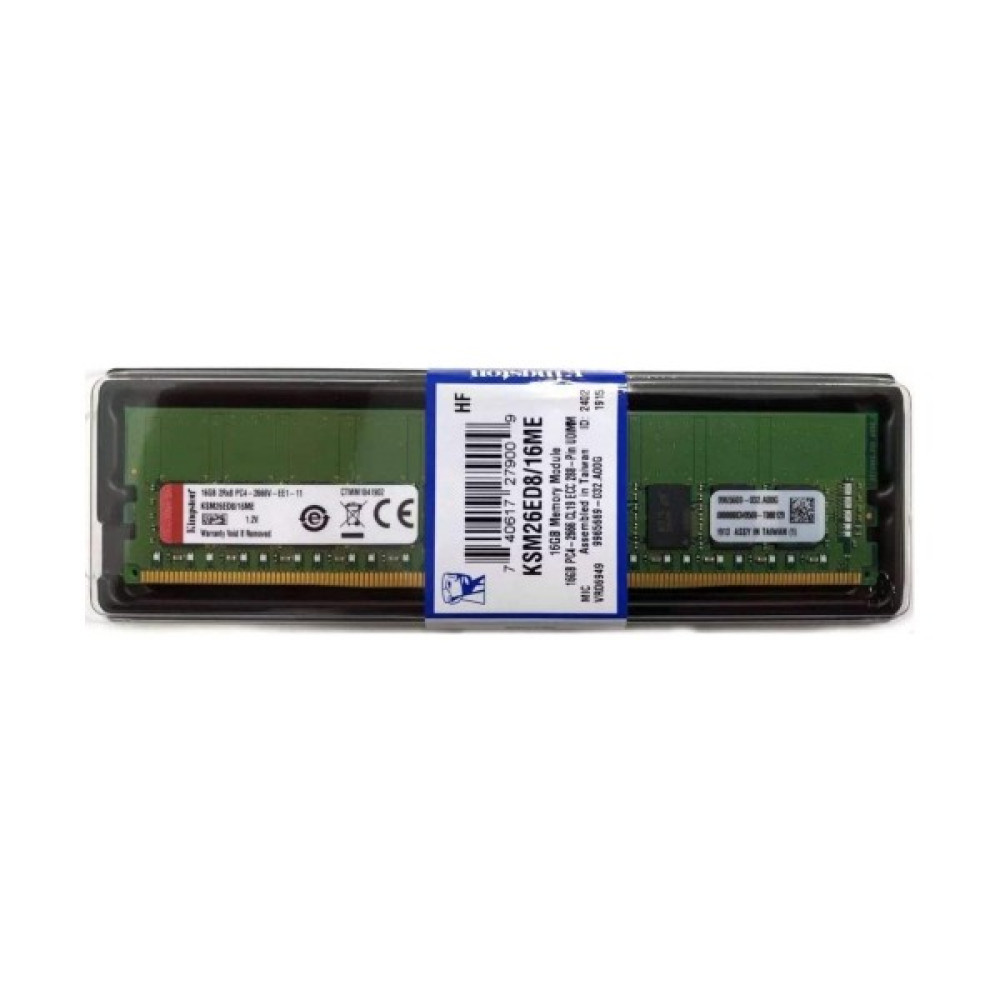 Kıngston KSM26ES8/16ME 16GB 2666MHZ Ddr4 Ecc CL19 Udımm Server Ram RAM Bellekler Fiyatı