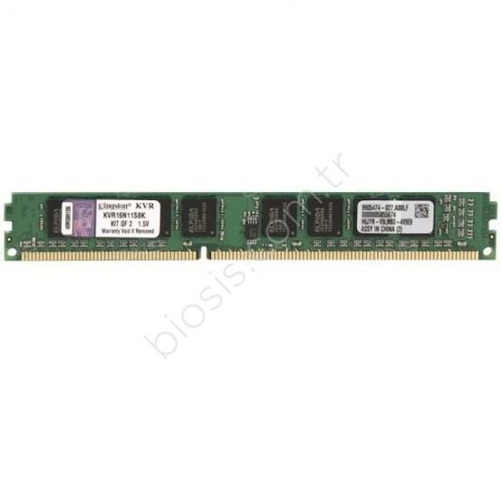Kingston KVR16N11S8K 4GB 1600MHz RAM Bellek