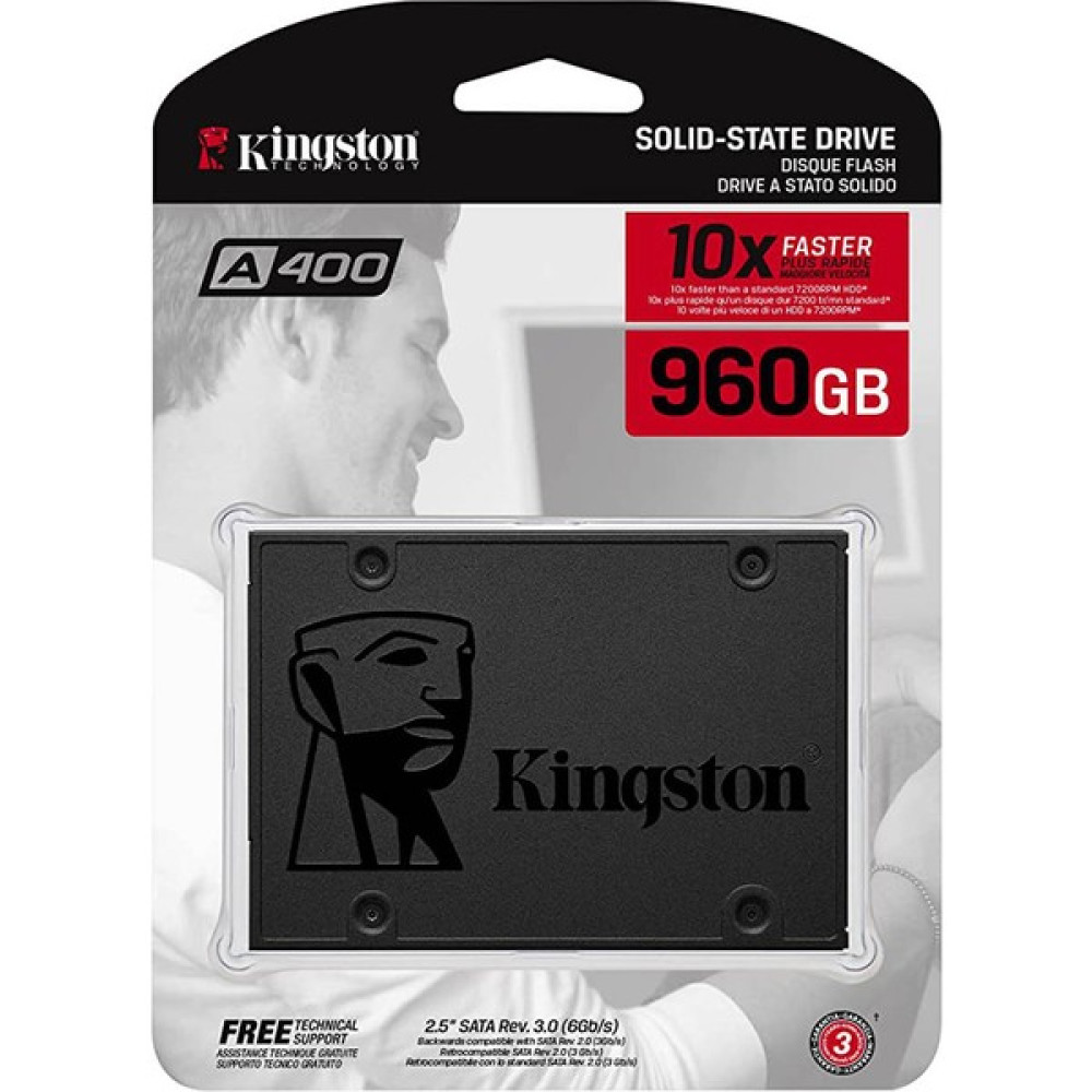 Kingston SA400S37/960G A400 960GB 500/450 25" Sata SSD SSD / Solid State Drive Fiyatı