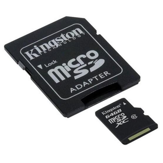 Kingston SDCX10/64GB 64 GB Class 10 Micro SD Hafıza Kartı