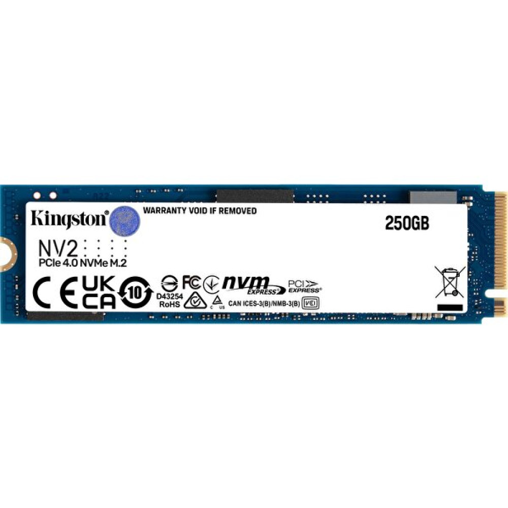 Kingston Snv2S/250G 250 GB 3000 - 1300 MB/s NVMe PCIe M.2 SSD SSD / Solid State Drive Fiyatı