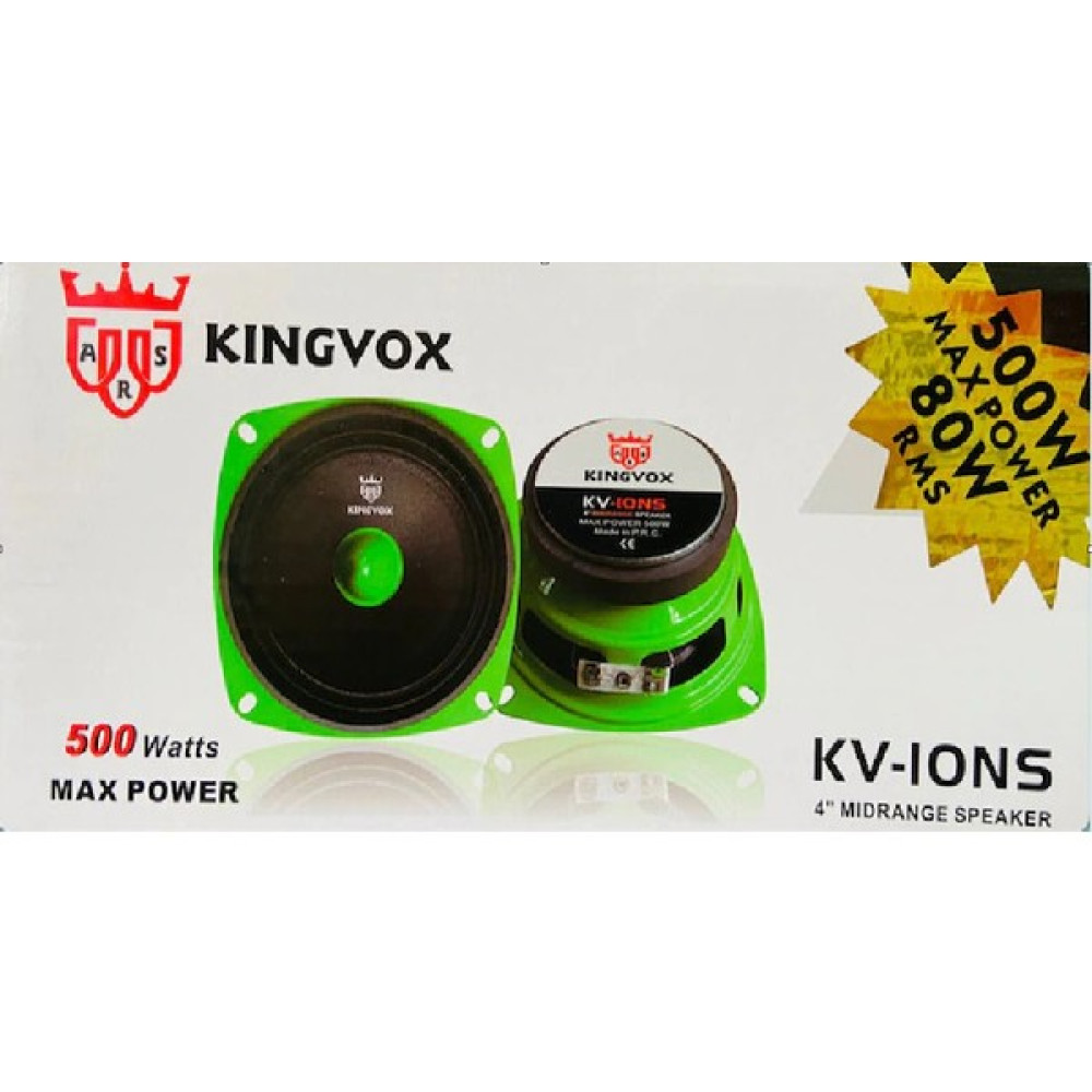 Kingvox KV-10NS- 10 CM-500WATT Midrange Hoparlör Oto Hoparlörleri & SubWoofer Fiyatı
