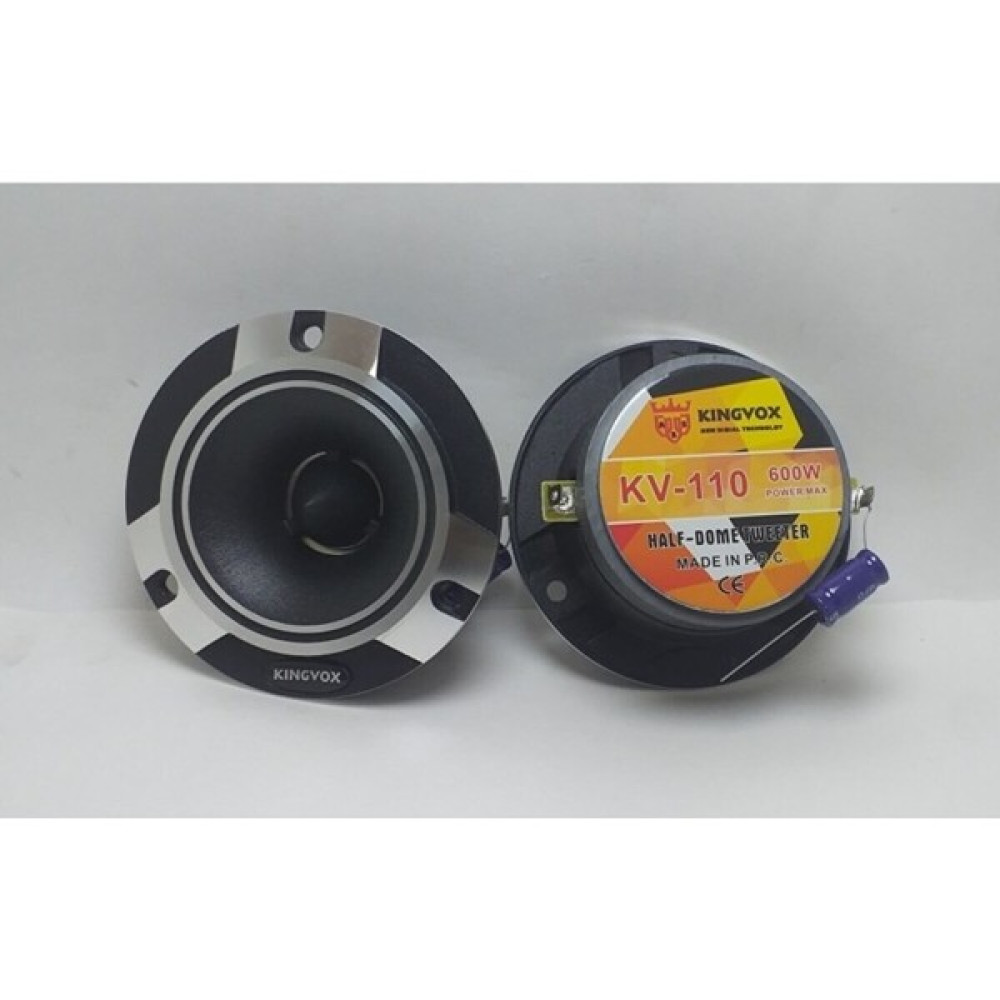 Kingvox KV-110DOM Tiz Tweeter Oto Hoparlörleri & SubWoofer Fiyatı