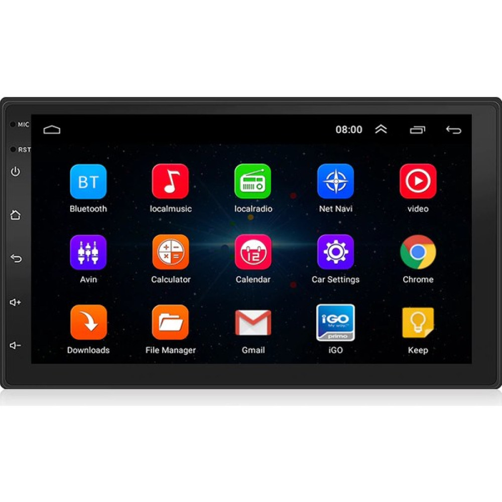 Kingwin Android 10.1 Multimedya Double Teyp+Park Kamerası 7 Inch Double Teyp Oto Teypleri Fiyatı