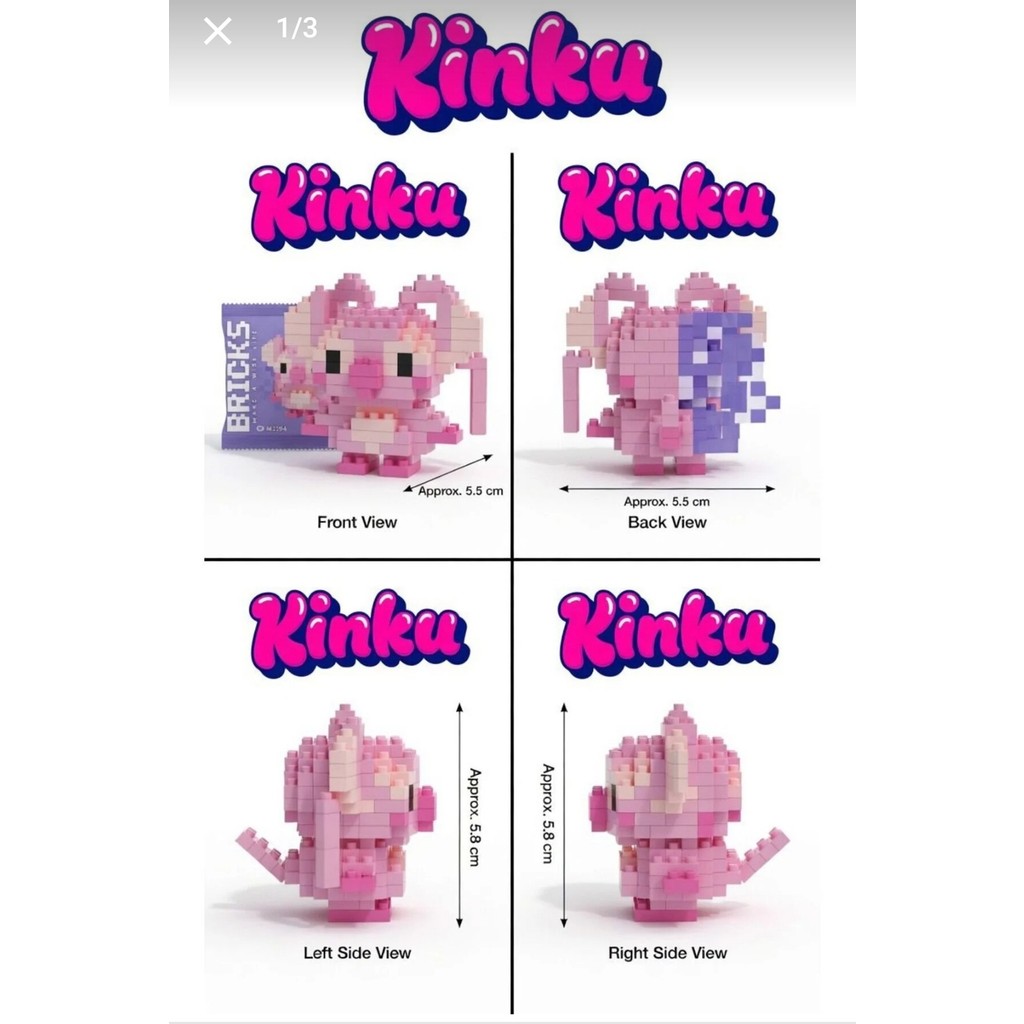 Kinku Kutulu Block-Puzzle-Yapboz-3d Zeka Geliştiren-Mini Sevimli Figürler Minyatür Anne Bebek Oyuncak Fiyatı