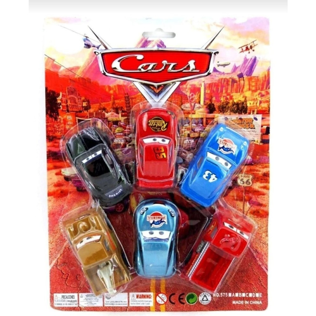 Kinku Oyuncak Cars 6 Lı Araçlar Şimşek Mcquin-Mater Oyuncak Araba Erkek Çocuk Mcquin Araba Oyuncakları Anne Bebek Oyuncak Fiyatı