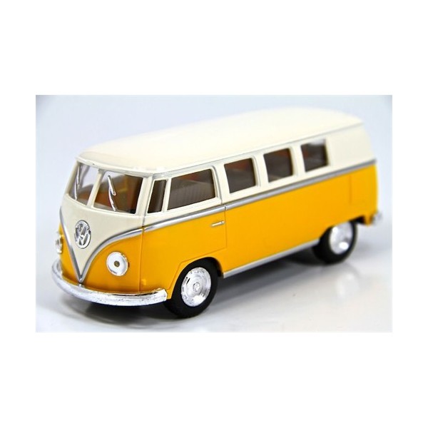 Kinsmart 1962 Volkswagen Classical Bus (Sarı-Krem) 1:32 Diecast Metal - Sarı Oyuncak Araç Fiyatı