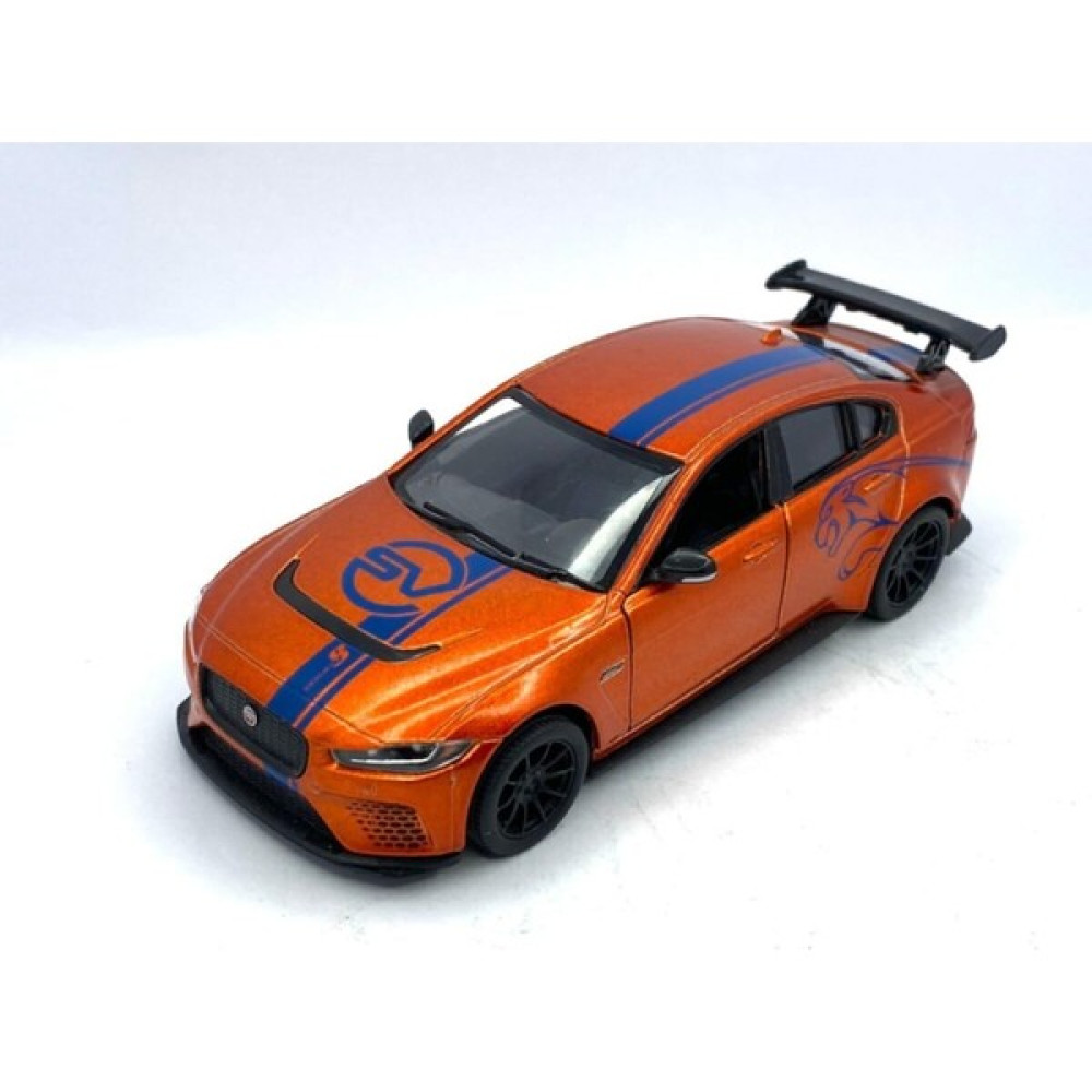 Kinsmart Çek Bırak Jaguar Xe Sv Project 8 ( Desenli Turuncu ) Oyuncak Araba - Renkli Oyuncak Araç Fiyatı