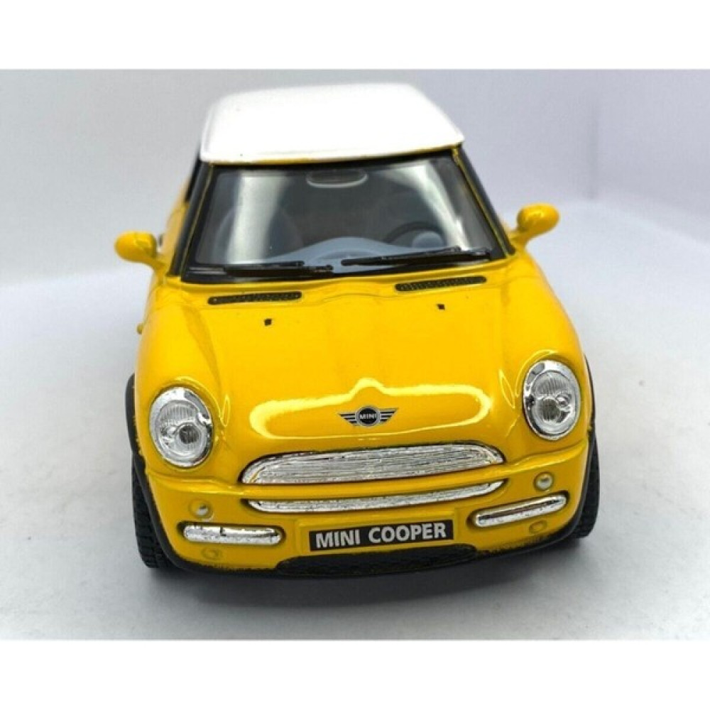 Kinsmart Çek Bırak Metal Oyuncak Araba 5ınch. Mini Cooper ( Sarı ) - Renkli Oyuncak Araç Fiyatı