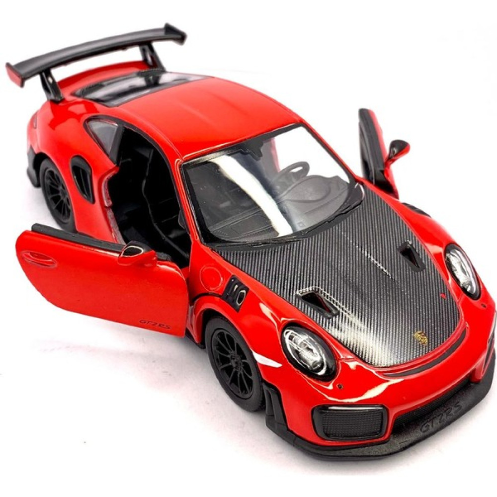 Kinsmart Çek Bırak Porsche 911 Gt2 Rs Metal Oyuncak Araba - Kırmızı Oyuncak Araç Fiyatı