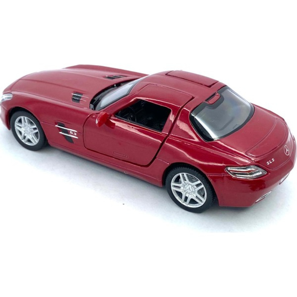 Kinsmart Mercedes - Benz Sls Amg - Çek Bırak 5inch. Lisanslı Model Araba, Oyuncak Araba 1:36 Oyuncak Araç Fiyatı